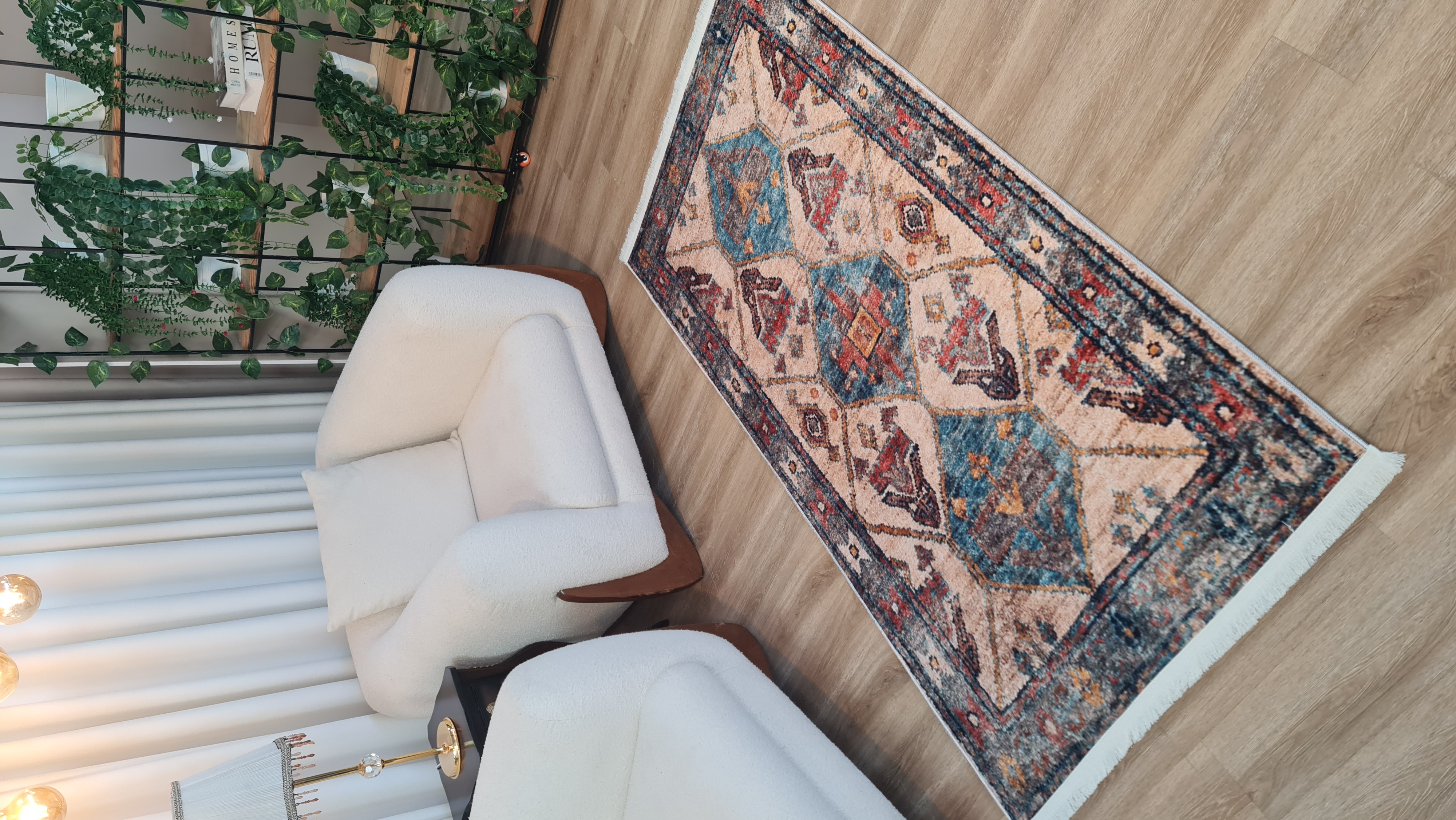 خرید فرشینه سنتی فرشینه آفتاب کد M187مخمل شانل