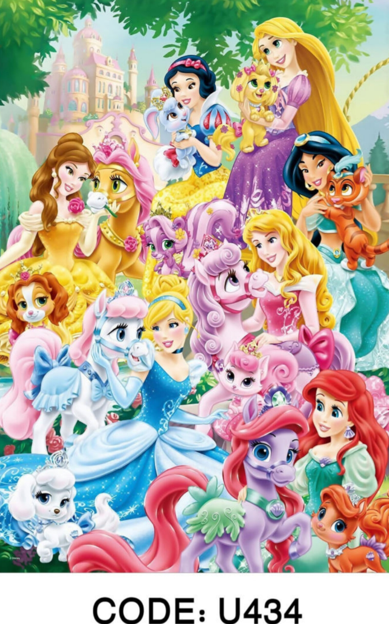 خرید ارزان فرشینه اتاق کودک فرشینه آفتاب کدU434مخمل شانل ترک استپدار