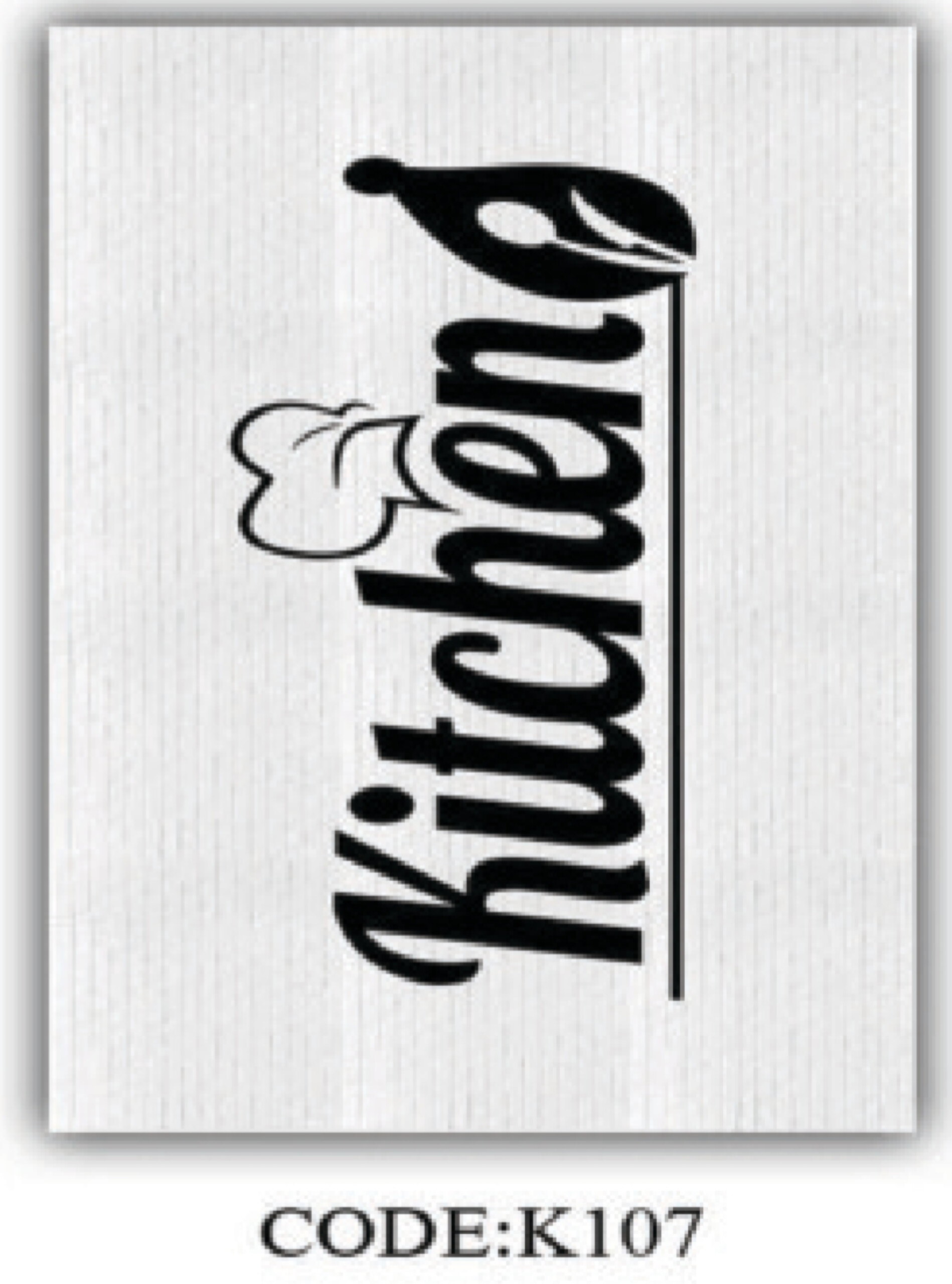 خرید ارزان فرشینه آشپزخانه فرشینه آفتاب کدK107مخمل شانل ترک استپدار