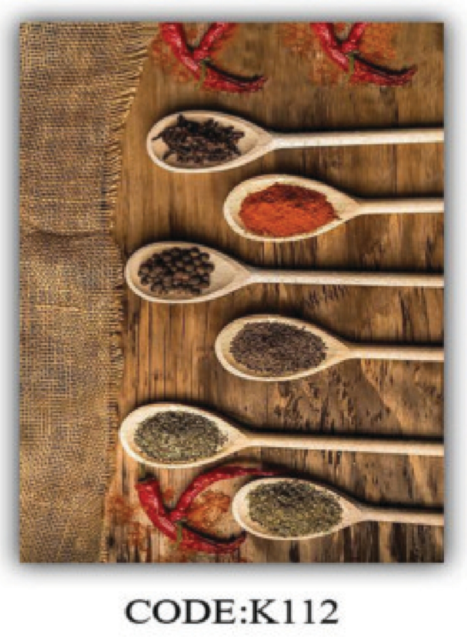 خرید ارزان فرشینه آشپزخانه فرشینه آفتاب کدK112مخمل شانل ترک استپدار