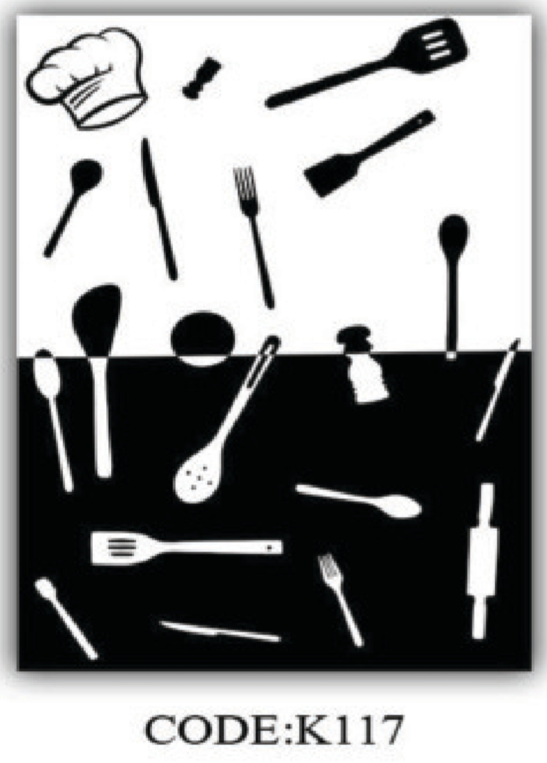 خرید ارزان فرشینه آشپزخانه فرشینه آفتاب کدK117مخمل شانل ترک استپدار