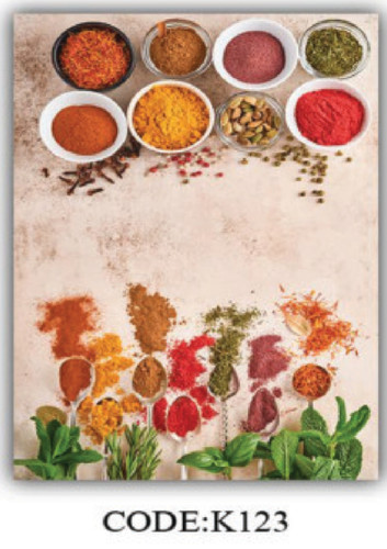 فرشینه آشپزخانه فرشینه آفتاب کدK123مخمل شانل ترک استپدار