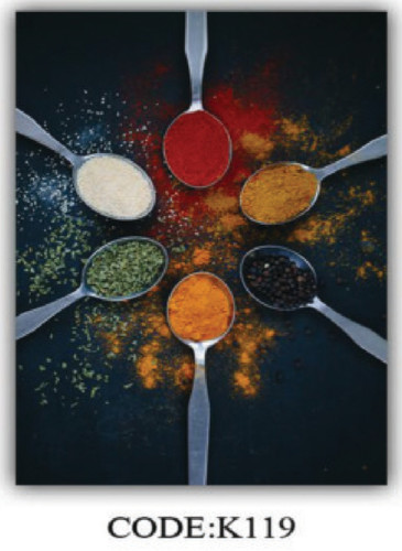 خرید ارزان فرشینه آشپزخانه فرشینه آفتاب کدK119مخمل شانل ترک استپدار