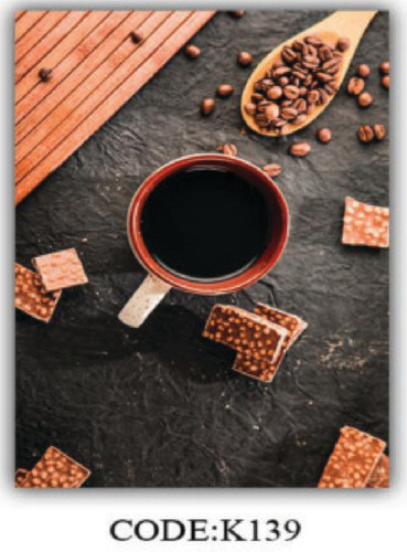 خرید ارزان فرشینه آشپزخانه فرشینه آفتاب کدK139مخمل شانل ترک استپدار