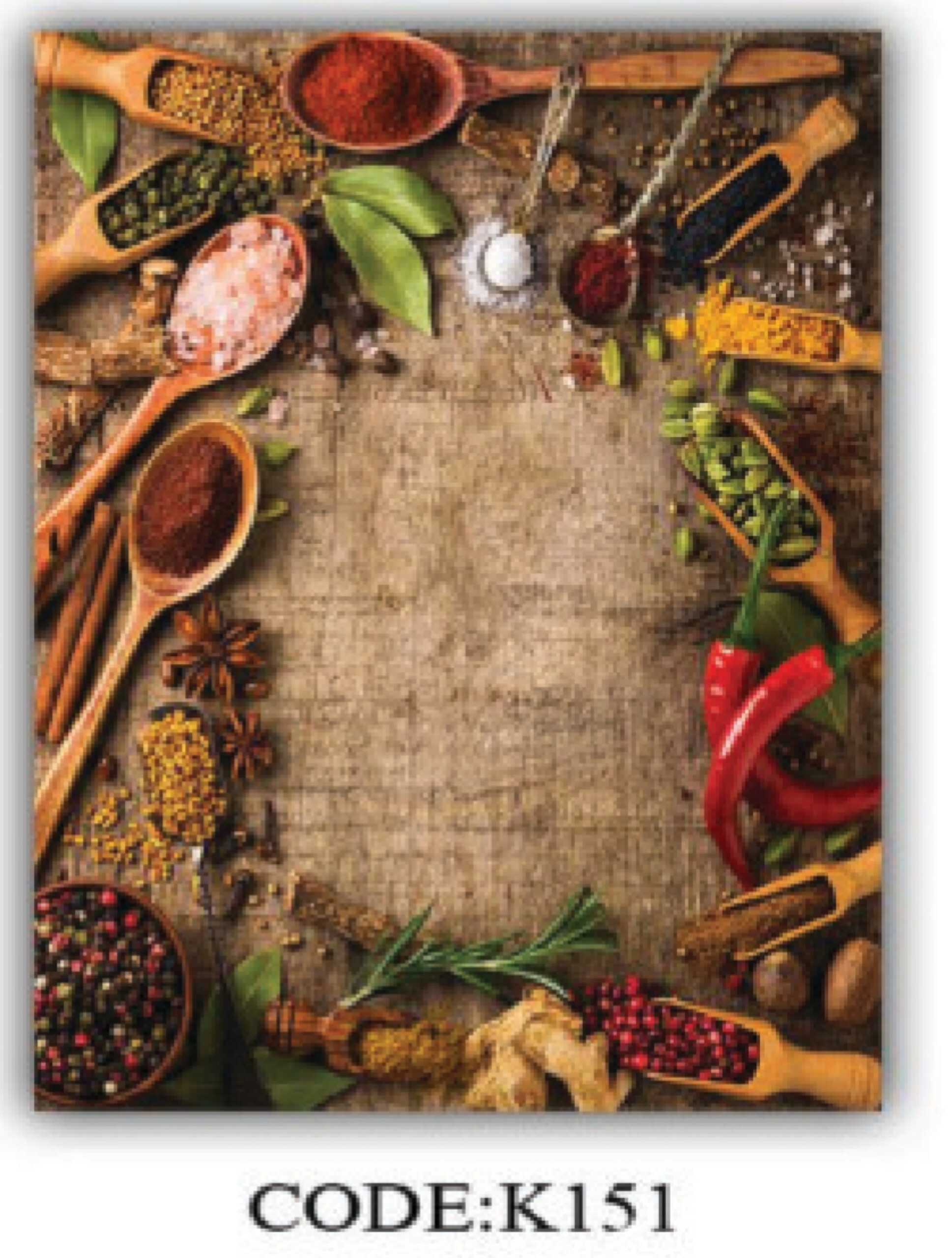 خرید ارزان فرشینه آشپزخانه فرشینه آفتاب کدK151مخمل شانل ترک استپدار