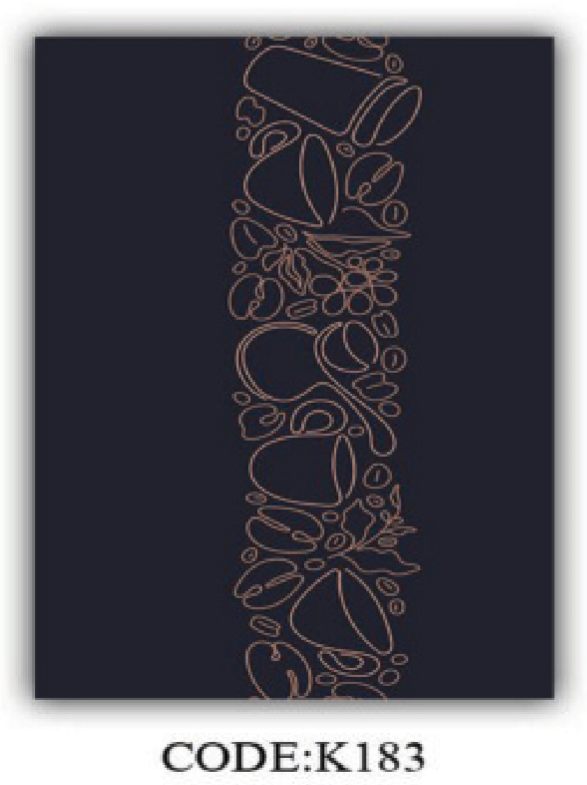 خرید ارزان فرشینه آشپزخانه فرشینه آفتاب کدK183مخمل شانل ترک استپدار