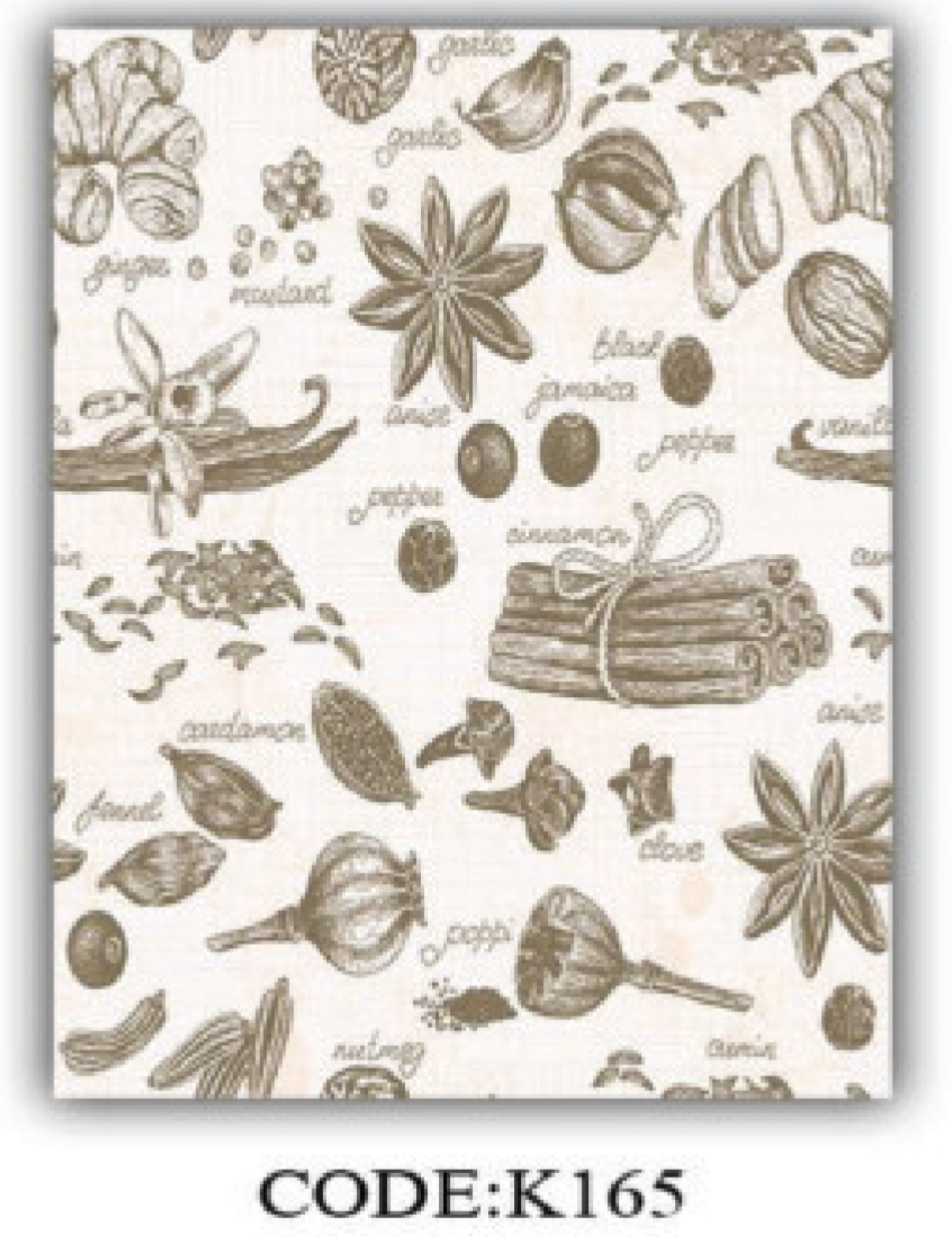 خریدارزان فرشینه آشپزخانه فرشینه آفتاب کدK165مخمل شانل ترک استپدار