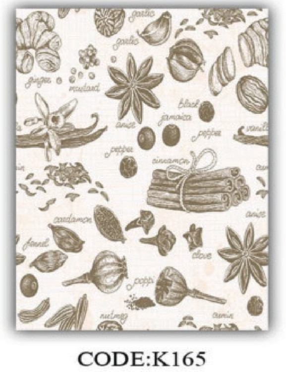 خریدارزان فرشینه آشپزخانه فرشینه آفتاب کدK165مخمل شانل ترک استپدار