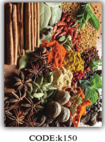 خرید ارزان فرشینه آشپزخانه فرشینه آفتاب کدK150مخمل شانل ترک استپدار