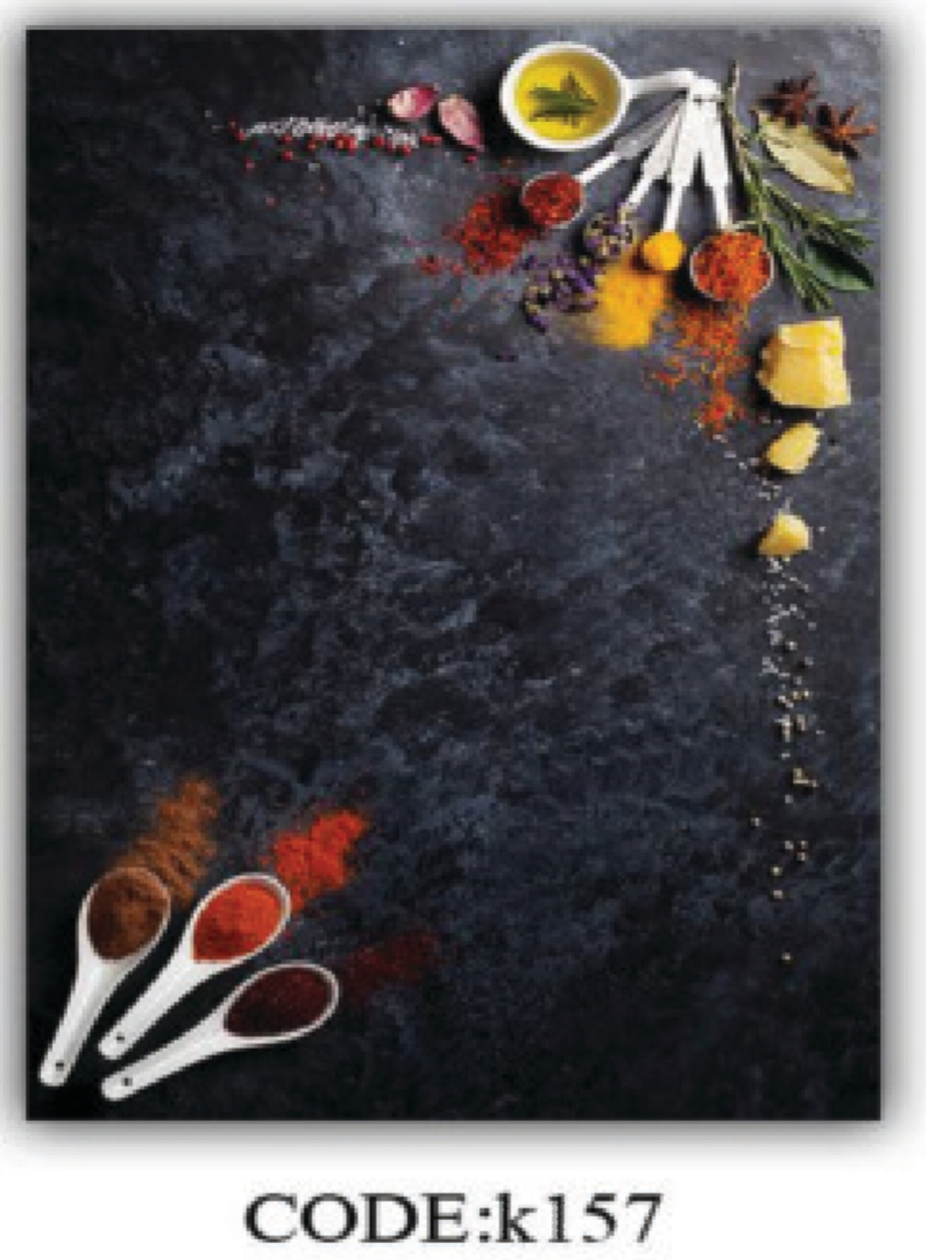 خرید ارزان فرشینه آشپزخانه فرشینه آفتاب کدK157مخمل شانل ترک استپدار