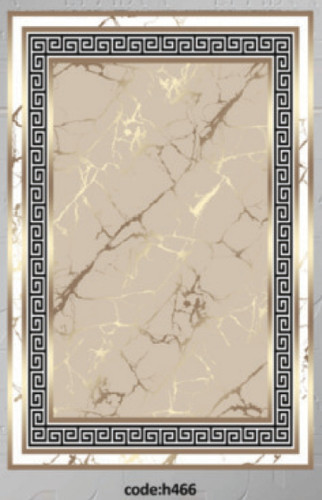 خرید ارزان فرشینه ورساچه فرشینه آفتاب کد H466مخمل شانل ترک استپدار