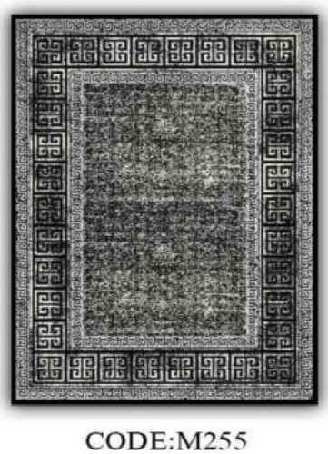 خرید ارزان فرشینه ورساچه فرشینه آفتاب کد M255مخمل شانل ترک استپدار