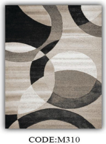 فرشینه مینیمال فرشینه آفتاب کد M310مخمل شانل ترک استپدار