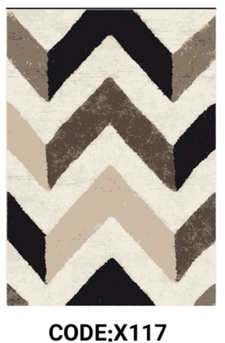 خرید ارزان فرشینه مینیمال فرشینه آفتاب کد X117مخمل شانل ترک استپدار