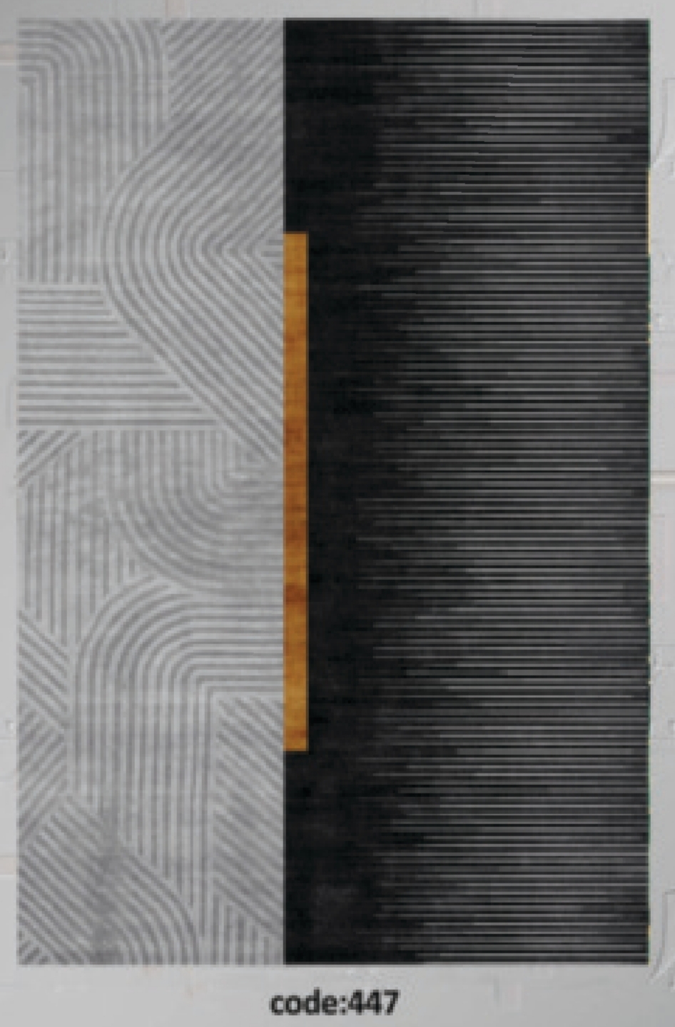 خرید ارزان فرشینه مینیمال فرشینه آفتاب کد H447مخمل شانل ترک استپدار