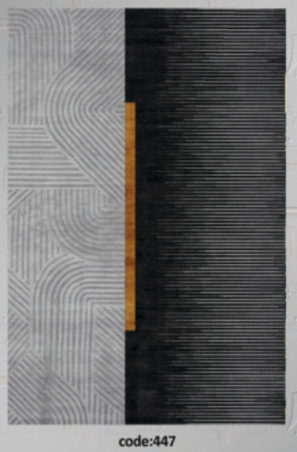 خرید ارزان فرشینه مینیمال فرشینه آفتاب کد H447مخمل شانل ترک استپدار