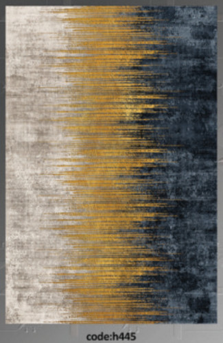 خرید ارزان فرشینه مینیمال فرشینه آفتاب کد H445مخمل شانل ترک استپدار