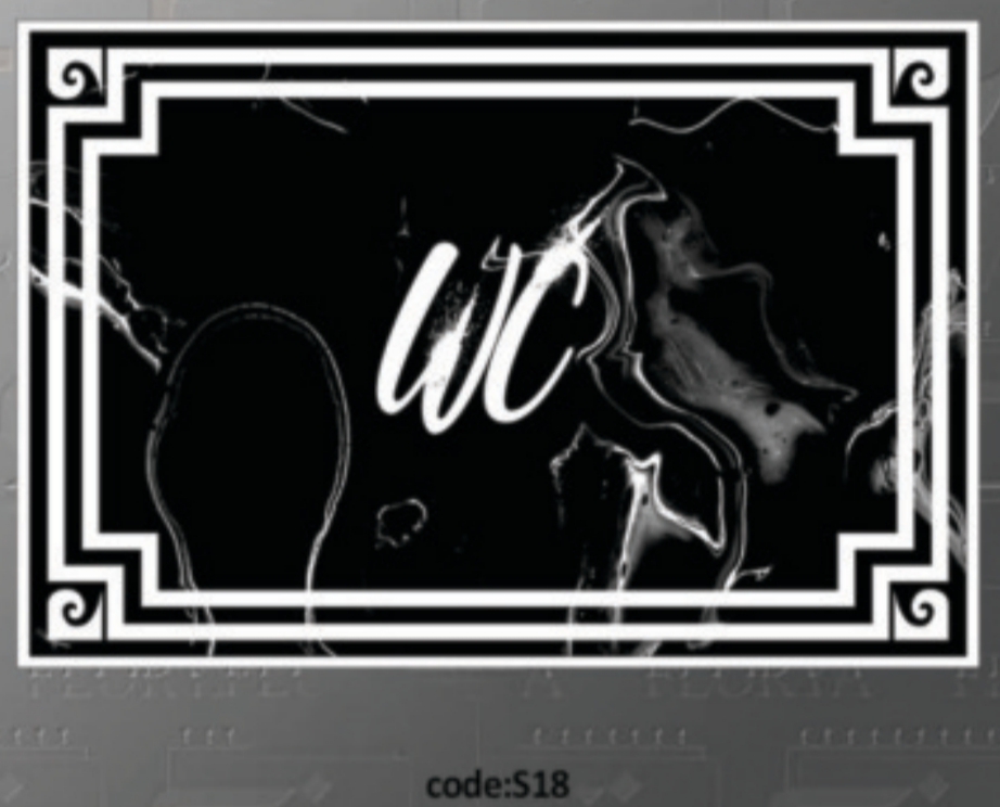 خرید ارزان فرشینه پادری حمام و دستشویی فرشینه آفتاب کد S18مخمل شانل ترک استپدار