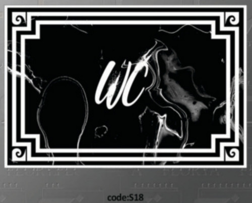 خرید ارزان فرشینه پادری حمام و دستشویی فرشینه آفتاب کد S18مخمل شانل ترک استپدار