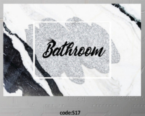 خرید ارزان فرشینه پادری حمام و دستشویی فرشینه آفتاب کد S17مخمل شانل ترک استپدار