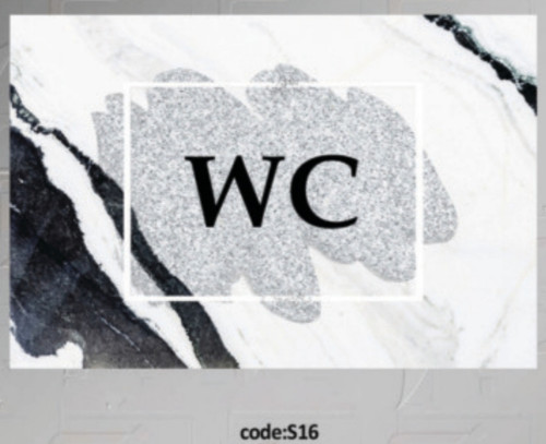 فرشینه پادری حمام و دستشویی فرشینه آفتاب کد S16مخمل شانل ترک استپدار