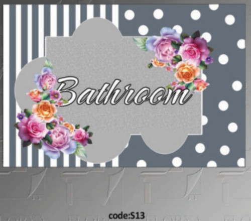 خرید ارزان فرشینه پادری حمام و دستشویی فرشینه آفتاب کد S13مخمل شانل ترک استپدار