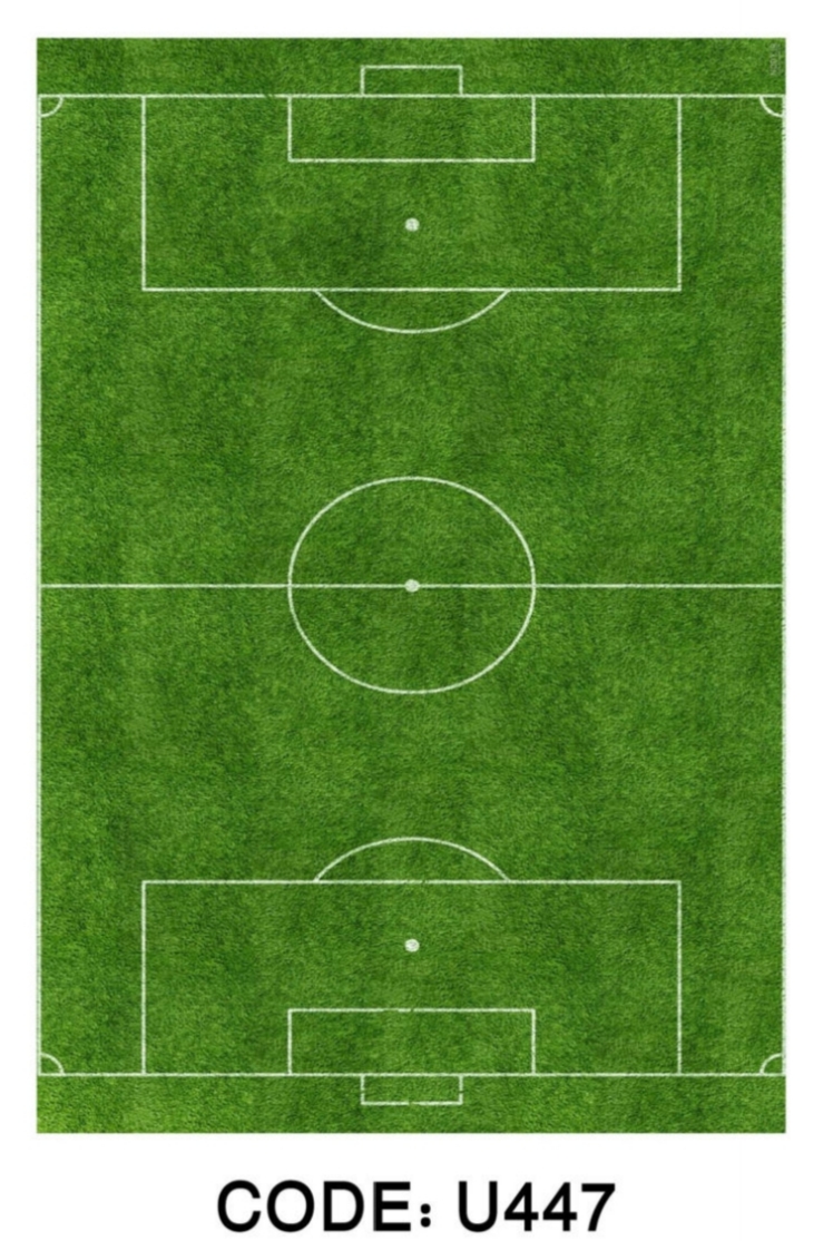 خرید ارزان فرشینه زمین چمن فرشینه آفتاب کدU447مخمل شانل ترک استپدار
