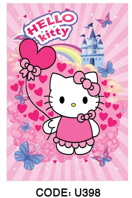 خرید ارزان فرشینه اتاق کودک فرشینه آفتاب کدU398مخمل شانل ترک استپدار