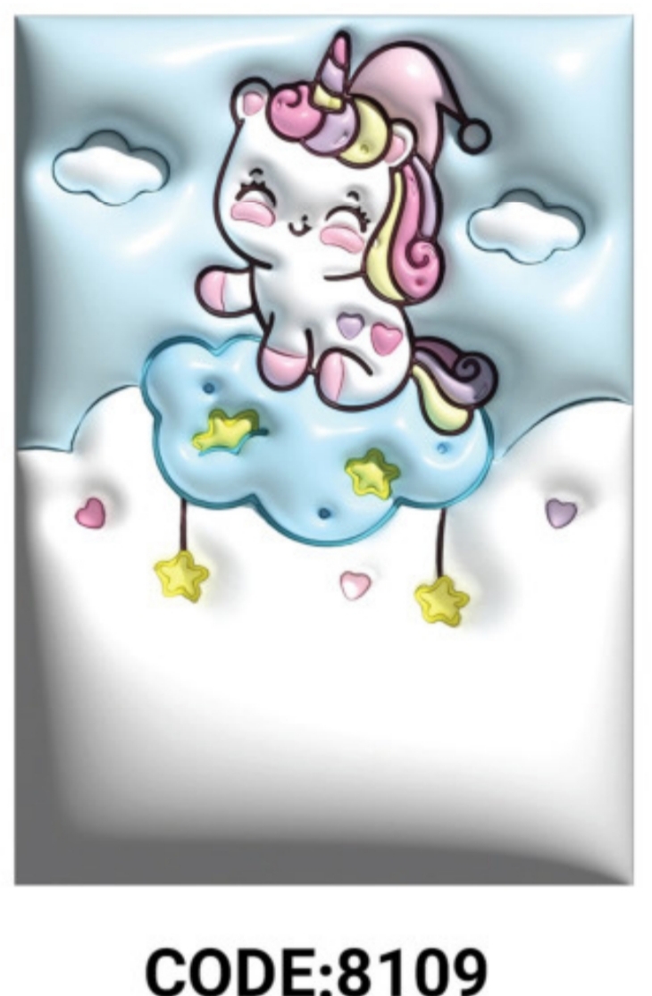 خرید ارزان فرشینه کودک طرح3بعدی فرشینه آفتاب کد8109مخمل شانل ترک استپدار