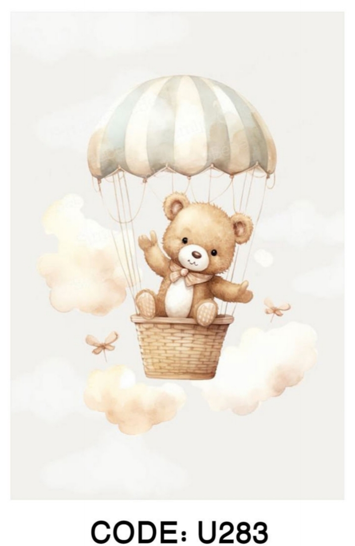 خرید ارزان فرشینه اتاق کودک فرشینه آفتاب کدU283مخمل شانل ترک استپدار