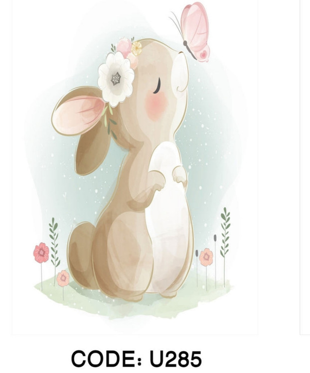 خرید ارزان فرشینه اتاق کودک فرشینه آفتاب کدU285مخمل شانل ترک استپدار