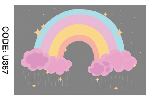 خرید ارزان فرشینه اتاق کودک فرشینه آفتاب کدU367مخمل شانل ترک استپدار