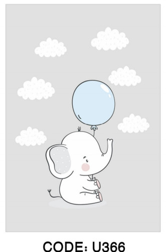 خرید ارزان فرشینه اتاق کودک فرشینه آفتاب کدU366مخمل شانل ترک استپدار