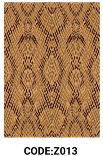 خرید ارزان فرشینه طرح پوست فرشینه آفتاب کدZ013مخمل شانل ترک استپدار
