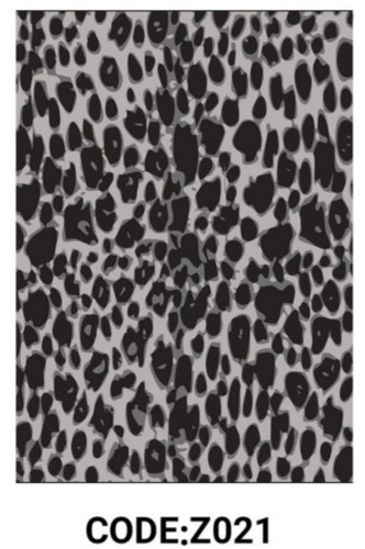 خرید ارزان فرشینه طرح پوست فرشینه آفتاب کدZ021مخمل شانل ترک استپدار