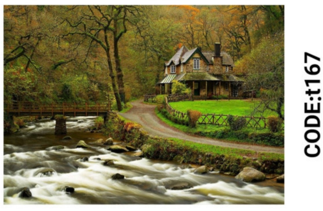 خرید ارزان فرشینه تابلوفرش فرشینه آفتاب کدT167مخمل شانل ترک استپدار