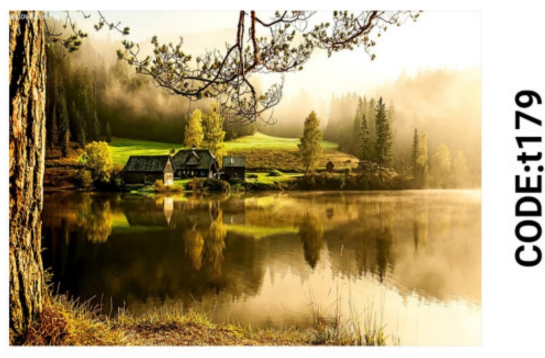 خرید ارزان فرشینه تابلوفرش فرشینه آفتاب کدT179مخمل شانل ترک استپدار