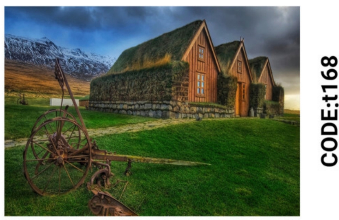 خرید ارزان فرشینه تابلوفرش فرشینه آفتاب کدT168مخمل شانل ترک استپدار