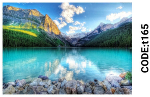 خرید ارزان فرشینه تابلوفرش فرشینه آفتاب کدT165مخمل شانل ترک استپدار