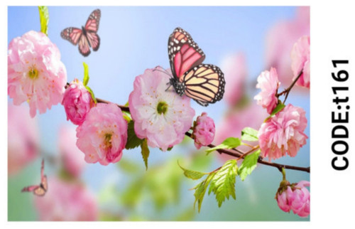 خرید ارزان فرشینه تابلوفرش فرشینه آفتاب کدT161مخمل شانل ترک استپدار