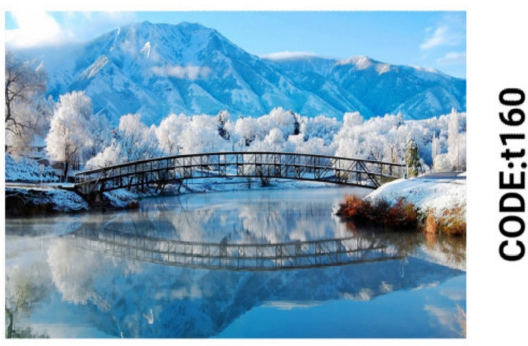 خرید ارزان فرشینه تابلوفرش فرشینه آفتاب کدT160مخمل شانل ترک استپدار