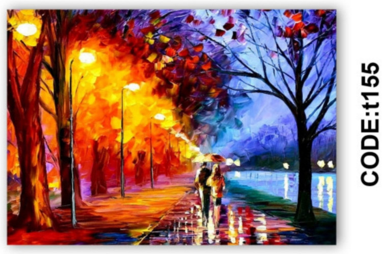 خرید ارزان فرشینه تابلوفرش فرشینه آفتاب کدT155مخمل شانل ترک استپدار