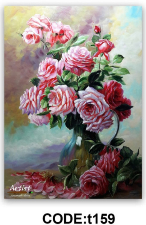 خرید ارزان فرشینه تابلوفرش فرشینه آفتاب کدT159مخمل شانل ترک استپدار