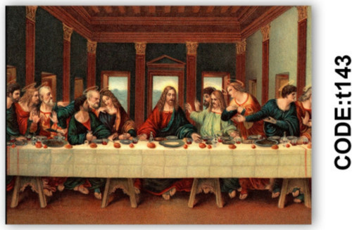 خرید ارزان فرشینه تابلوفرش فرشینه آفتاب کدT143مخمل شانل ترک استپدار