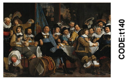 خرید ارزان فرشینه تابلوفرش فرشینه آفتاب کدT140مخمل شانل ترک استپدار