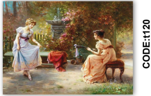 خرید ارزان فرشینه تابلوفرش فرشینه آفتاب کدT120مخمل شانل ترک استپدار