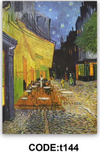 خرید ارزان فرشینه تابلوفرش فرشینه آفتاب کدT144مخمل شانل ترک استپدار