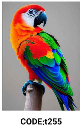 خرید ارزان فرشینه حیوانات فرشینه آفتاب کدT255مخمل شانل ترک استپدار