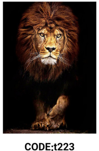 خرید ارزان فرشینه حیوانات فرشینه آفتاب کدT223مخمل شانل ترک استپدار