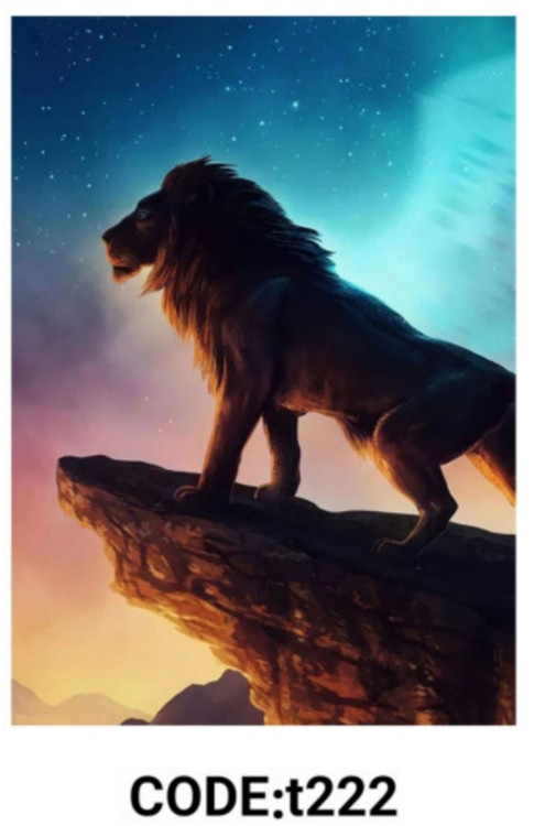 خرید ارزان فرشینه حیوانات فرشینه آفتاب کدT222مخمل شانل ترک استپدار